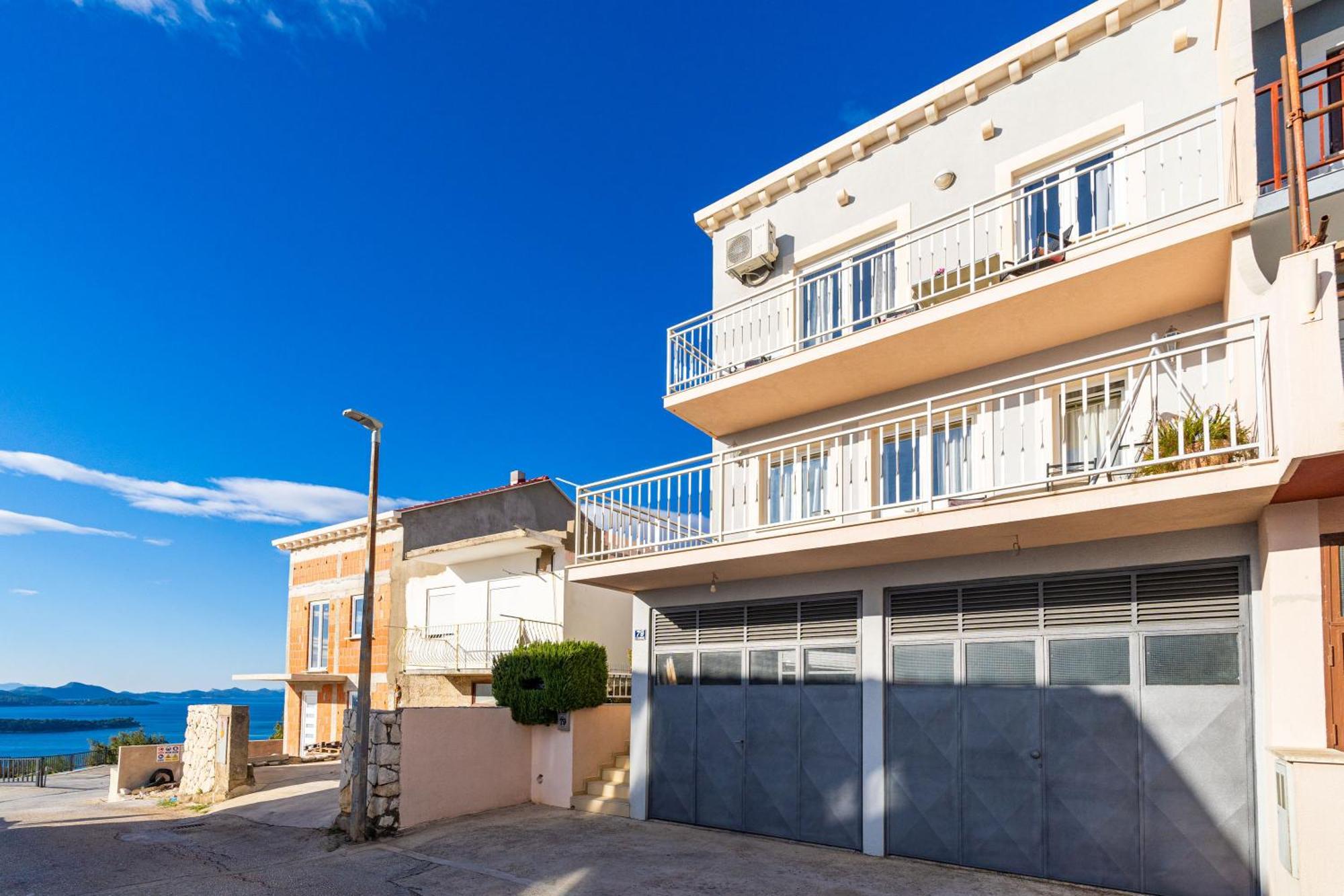 Sea View Apartment Nuncijata Dubrovnik Bagian luar foto