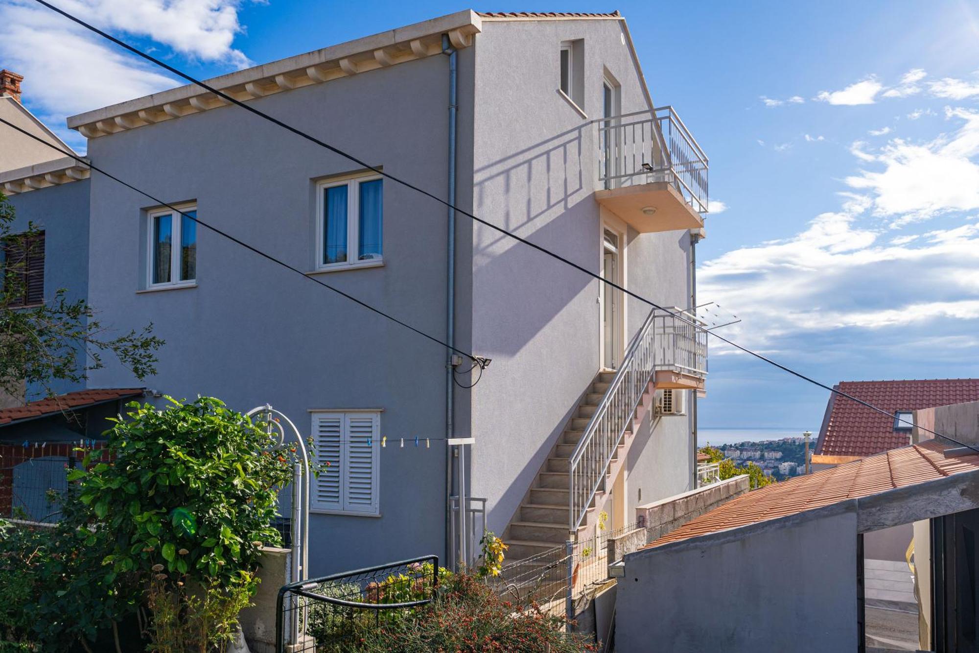 Sea View Apartment Nuncijata Dubrovnik Bagian luar foto