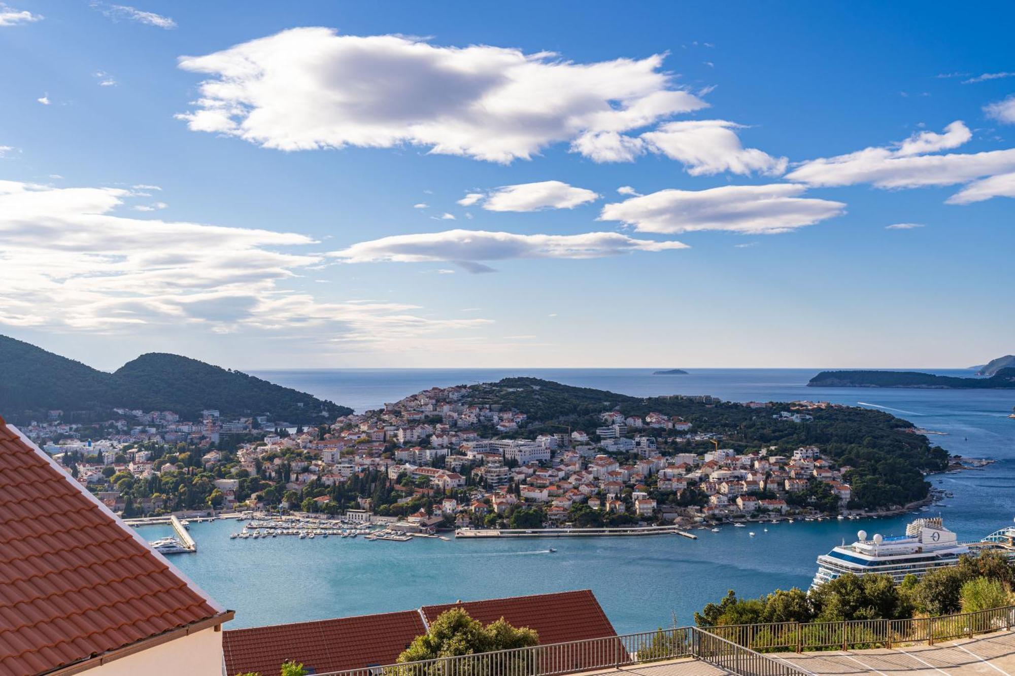 Sea View Apartment Nuncijata Dubrovnik Bagian luar foto